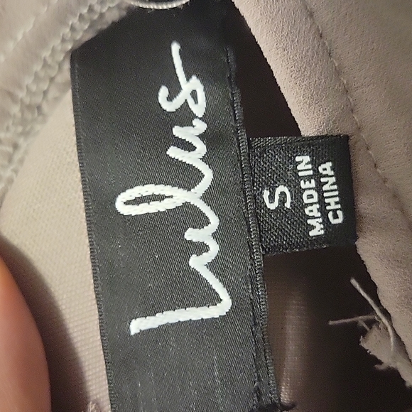 Lulu's Air of Romance Taupe Dress - Picture 2 of 4